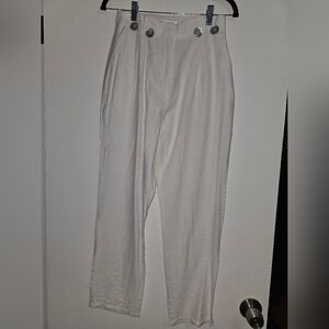 Elenza white trousers
